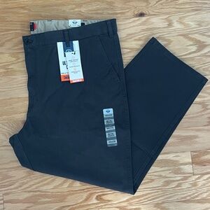 NWT Docker’s Ultimate Chino Mens Pant 46x29 Gray 4-Way Stretch Flex Big & Tall